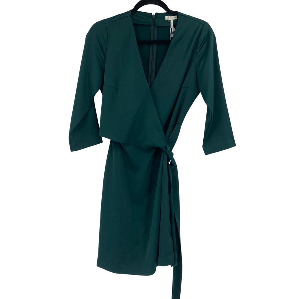 Gentle Fawn Wrap Forrest Green Dress Gwenyth Women’s Size 4 NEW